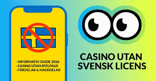 Casino utan svensk licens Upptäck de bästa alternativen för spelare